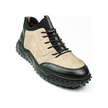 Nobel 2006 Bağcıklı Nubuk Deri Comfort Ayk Kum 001