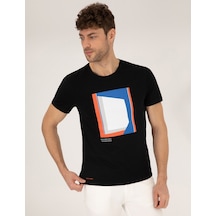 Pierre Cardin Erkek Siyah Tişört 50263922-Vr046 Siyah
