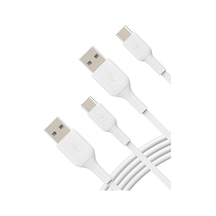 Charge Usb C Şarj Kablosu Usb-c Usb-a Kablosu 16 15 Galaxy Uyumlu S24 S23 İpad Pro Switch Ve Daha Fazlası Için 1 Metre 2'li Diğer