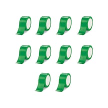 Omeyva Takviyeli Tamir Bandı - İzolasyon Onarım Çadır Bandı - Yeşil - 48 Mm X 10 Yrd - 10 Rulo