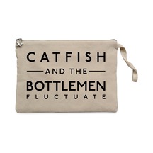 Catfish And The Bottlemen Type Krem Astarlı Cüzdan / El Çantası Krem