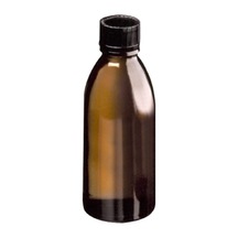 Amber Cam Dar Boyunlu Numune Şişesi 250 Ml