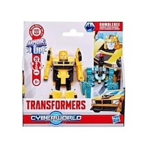 Transformers Cyberworld Armor Up Bumblebee G0747 G1045 Çok Renkli