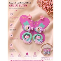 6'lı Set Sevimli Karakter Ve Unicorn Figürlü Çocuk Toka Seti Farklı Renk Seçenekli Ab Rengi