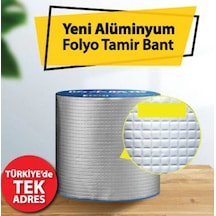 5 Metre X 10Cm Çamur Bant Alüminyum Izolasyon Tamir Çatlak Bantı (462497443)