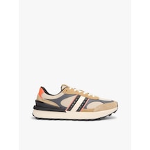 Tommy Hilfiger Em0em01537 Tjm Technical Runner Ess Erkek Günlük Ayakkabı Bej