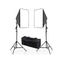 DP 50 x 70 CM Softbox 2'li Taşıma Çantalı Sürekli Işık Seti