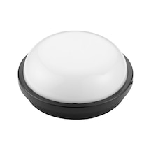 15w Artos Siyah Led Nem Su Geçirmez Banyo Bahçe Balkon Modern Tavan Duvar Lambası Beyaz Işık 65