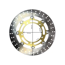 Universal 320 Mm X 132 Mm X 5 Mm Spor Ön Disk Gold