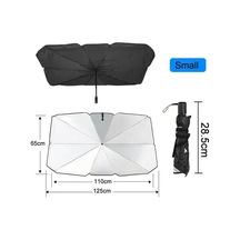 Goldenqian Araba Güneşlik Şemsiye Araba Ön Pencere Güneşlik Kapak Araba Güneşlik Kapak Araba Cam Koruma Aksesuarları Small