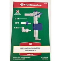 Fluidmaster VitrA.kale.serel.creavit.bocci Uyumlu  Gömme Beyaz