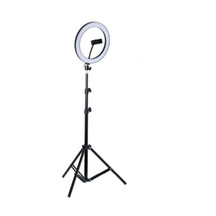 Kuaför Youtuber Makyaj Çekim Ring Fill Lightl Led 2 Mt Stand Stüdyo Işığı Ensiga 10 Inç