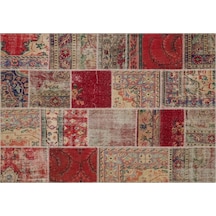 Eşsiz Güzelliğe Sahip Patchwork El Dokuma Halı