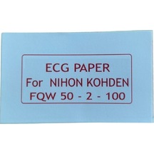Ecg Kağıdı Nihon Kohden Fqw 50-2-100 Z Katlamalı 1 Adet 100 Sayfa