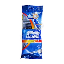 3 Adet Gillette Blue2 Plus Kullan At Tıraş Bıçağı 5'li