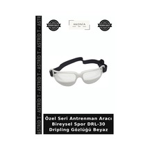 Özel Seri Antrenman Aracı Bireysel Spor Drl-30 Dripling Gözlüğü Beyaz