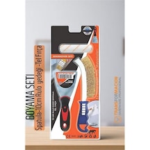 Zenvac Boyama Seti - Spatula-10cm Rulo Yedeği -tel Fırça 721858 Zenvac29 Renkli