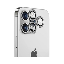 İphone 14 Pro 14 Pro Max Siyah Için Kamera Lens Koruyucu Çizilmez Hd Görüntü Bozmaz Metal Temperli Cam