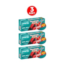 Smarter 3 Paket Buzdolabı Poşet Orta Boy 3 x 100 Adet