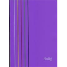Notte Pp.kapak Defter Dikişli A4 Kareli 100 Yap Mor