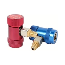 Wangxi R1234yf Soğutucu Hızlı Bağlantı Konnektör Adaptörleri Land Rover Jaguar Klima Manifold Ölçer Seti