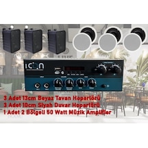 Tepesound Kafe Mağaza Ses Sistemi Takımı
