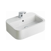 Seramiksan Aqua Tezgah Üstü Oval Dikdörtgen Lavabo 56CM