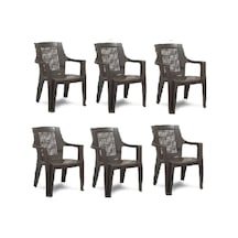 Buyukarısoy Elegance Rattan Efektli Plastik Sandalye Bahçe Sandalyesi Mutfak (485134596)