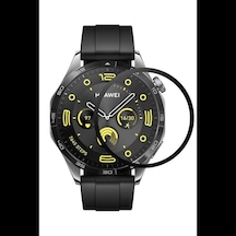 Newface Huawei Gt4 46mm 22mm Polymer Nano Ekran Koruyucu - Şeffaf