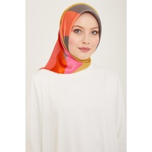 Armine Twill İpek Eşarp 24ya9148 55 - Desenli