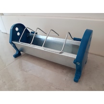 Güvercin Civciv Metal Galvaniz Yemlik 25 Cm 3  Adet