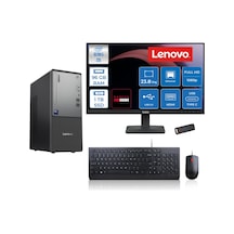 Lenovo ThinkCentre Neo 50T Gen 6 13BD007UTR2427F33 Ultra 5 225 96 GB 1 TB SSD RX550 23.8" Free Dos Masaüstü Bilgisayar + USB Bellek