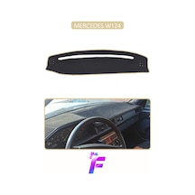 Mercedes W124 Uyumlu Torpido Örtüsü Yansıma Önleyici Kolay Montaj Tam Koruma H1