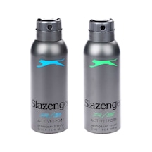 Slazenger Active Sport Mavi + Yeşil Erkek Sprey Deodorant 150 ML
