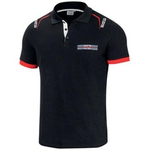 Sparco Martini Racing Polo Embroıderıes Siyah T-shirt L Beden