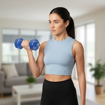 Ps Spor 0.5 Kg Dambıl Ve Suluk X 2 Adet Mavi