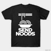 Flood Of Style Retro Komik Alıntı Noods Temel Meme Gıda T-shirt Erkekler Kadınlar Için % 100% Pamuk T Shirt Çok Renkli