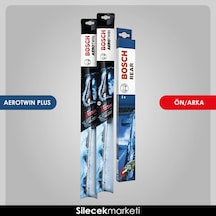 Seat İbiza Ön Arka Silecek 2012-2016 Bosch Aerotwin Plus