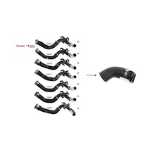 Turbo Hortumu Plastik Boru Hariç Ok İle Gösterilen Küçük Hortum Captur I J5 Nıfea 144602500r/ 144604208r/ 144600374r