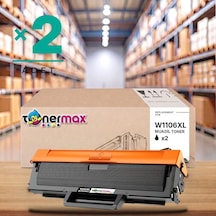 Hp Laser Mfp 137fnw Muadil Toner Çipli W1106xl 2'li 5.000 Sayfa Ekstra Yüksek Kapasite