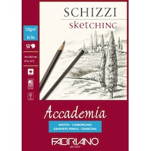Fabriano Accademia Schizzi Üstten Spiralli Eskiz Defteri 120Gr A3