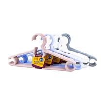 Plastik Elbise Askısı 6lı Plastik Pembe Diğer
