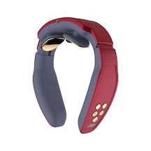 Boyun Bakım Aleti Omuz Servikal Verte Boyun Meridyen Masajı Elektroterapi Servikal Omurga Aleti - Kırmızı Boyun Bakım Aleti Omuz Servikal Verte Boyun Meridyen Masajı Elektroterapi Servikal Omurga Aleti - Kırmızı