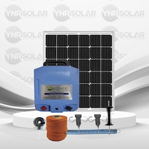 Ynr Solar Elektrikli Çit Cihazı 25000 Volt Aç Kapa Model Tam Set