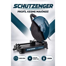 3000v Profesyonel Profıl Kesme Makinesi 355mm 45 Açılı Metal Demir Prafil Kesme