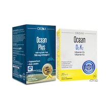 Plus Omega3 1200mg 30 Kapsül + Vitamin D3k2 Damla 20ml
