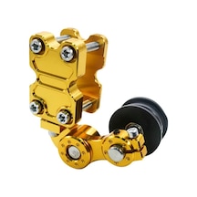 Motorsiklet Zincir Ayar Cihazı, Alüminyum Gümüş Zıplayıcı, Evrensel Kullanım, Stokastik Tensioner, Renk Seçenekli