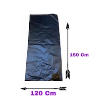 Dökme Kalın Çöp Poşeti 120 X 150 Cm 10 Adet Çöp Torbası