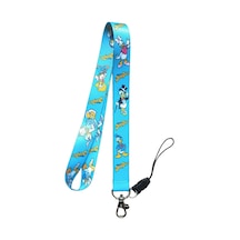 Donald Duck Ve Daisy Kart Askı Ipi Yaka Askı Ipi, Boyun Askı Ipi, Telefon Askı Aparatı, 2 Cm