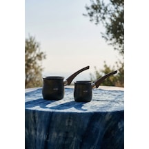 Granit 2 Li Cezve Takımı - 300 Ml & 450 Ml